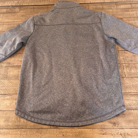 Champion Gray Poly Zip up Jacket Cedarville University Adult M - Picture 6 of 6